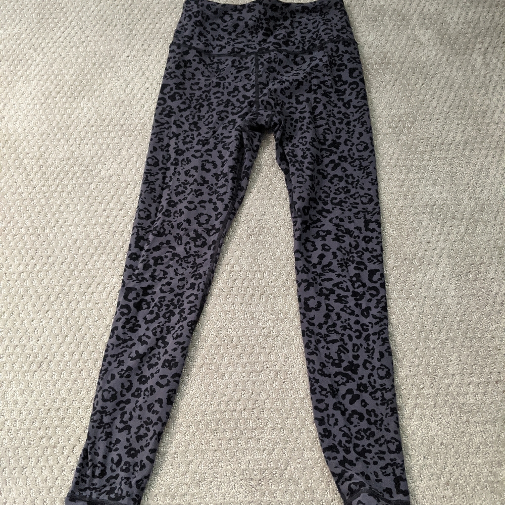 Athleta ultra high leopard tights